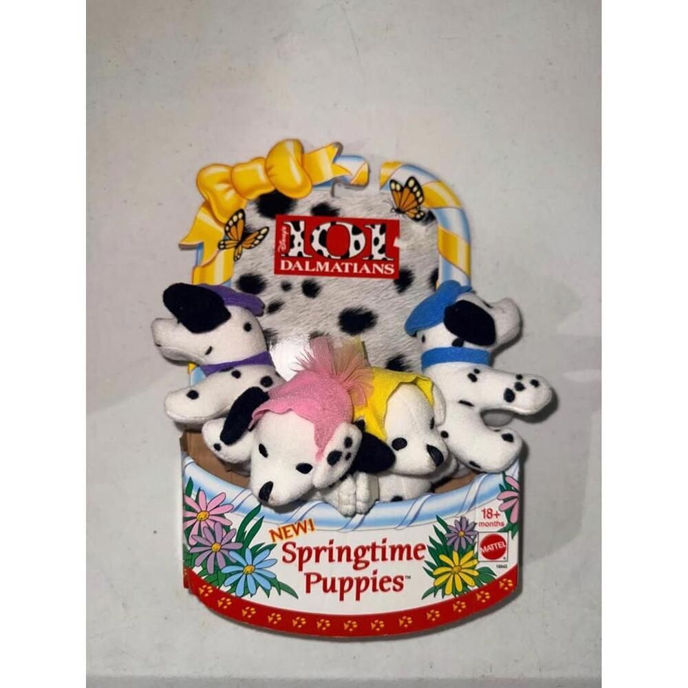 Vintage 1996 101‎ Dalmatians Springtime Puppies